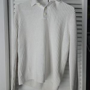 Hollister Womens Cream Knit Sweater